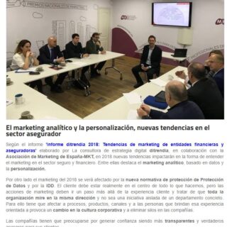 ditrendia en la revista Aseguranza
