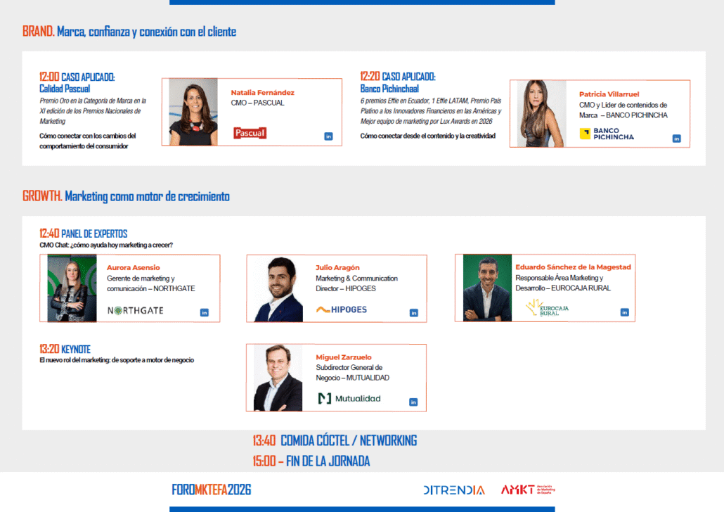 Foro MKTefa 2026 - Brand -Growth