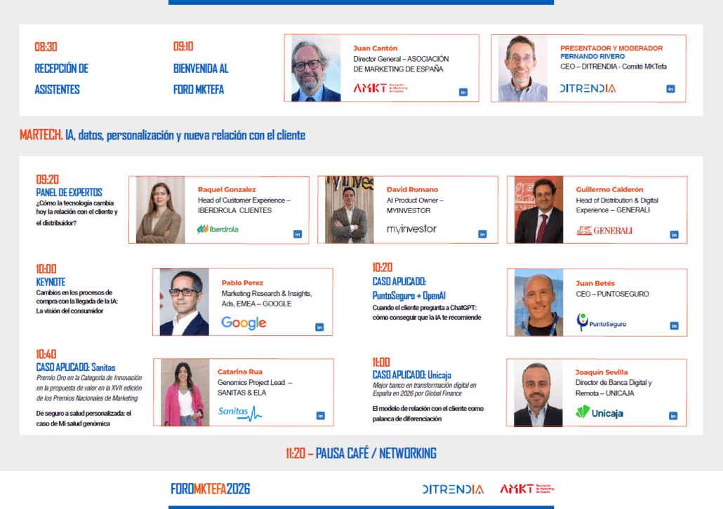 Foro MKTefa 2026 - MarTech